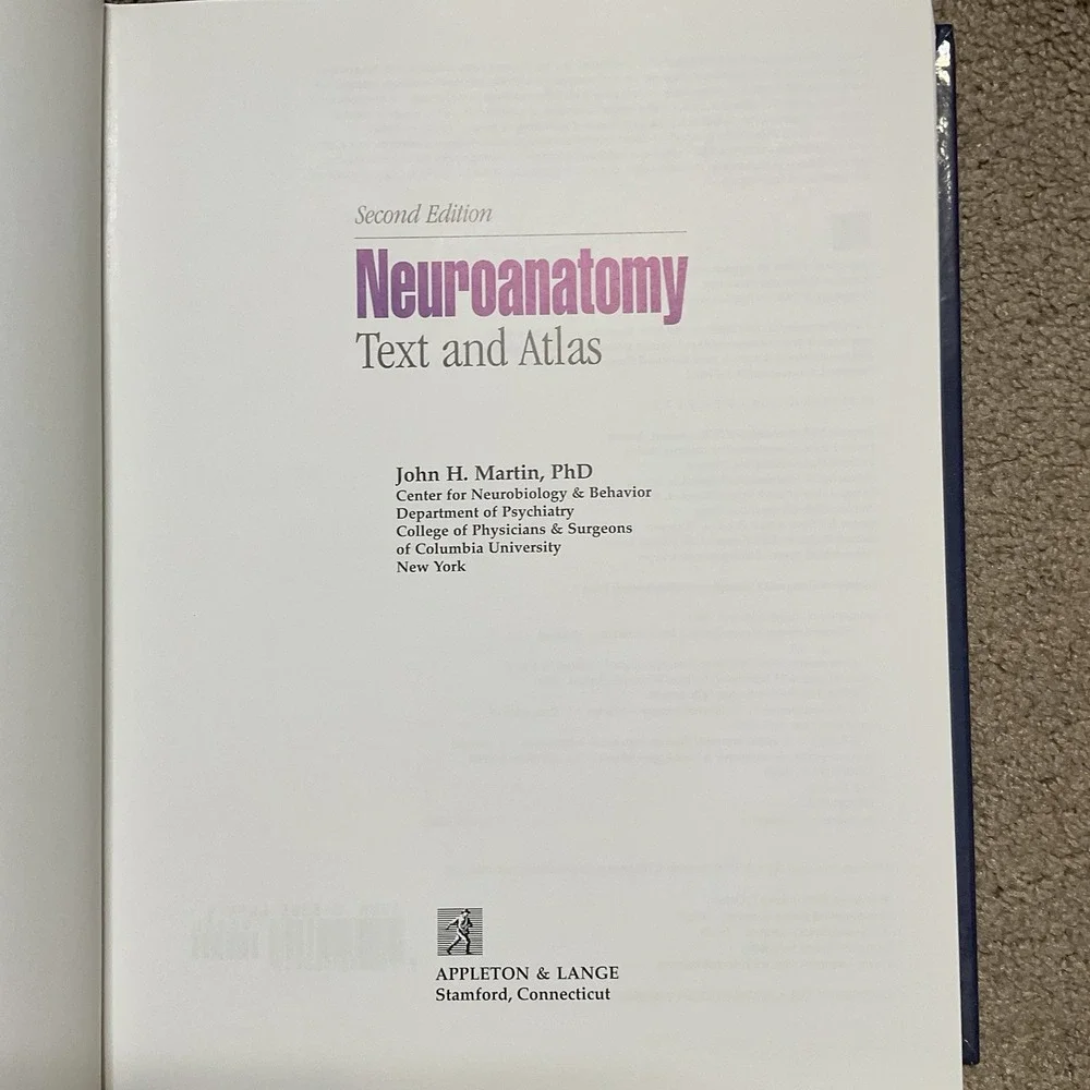 Neuroanatomy‎ Atlas John H. Martin Text And Atlas Second Edition